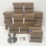 Lot Of 16 - Kwikset 488CV 15 Cove Satin Nickel Dummy Knob Pull New. Fixed Price $64.99.