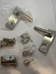 Emtek Rectangular Entry Door T-bar Faceted Lever 8112US15 Satin Nickel Custom. Fixed Price $159.00.