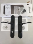 Pella Matte Black French Door Handle Set Left Hinge W/key Cylinder New Box. Fixed Price $309.95.