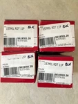 Lot Of 4 !!!! Kwikset 91579-001 Milan Single Dummy Door Handle Lever Black. Fixed Price $49.95.