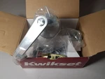 Kwikset 733KNL Kingston Privacy Lever, Satin Chrome 26D, New Door Handle. Fixed Price $28.99.
