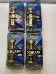 Schlage Bed & Bathroom Door Handle Plymouth Design Bright Brass F 40 V 605. Fixed Price $45.00.