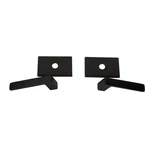 Emtek 5052DTUS19 Dumont Privacy Lever Handle Rectangular Rosette - Flat Black. Fixed Price $75.90.