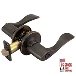 Springdale Keyed Entry Exterior Door - Locking Oil Rubbed Bronze. Fixed Price $57.10.