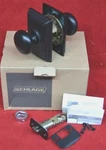 Schlage Hall & Closet Non Locking Door Knob Aged Bronze F10 Ply 622 Add Nos. Fixed Price $26.99.