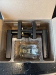 Kwikset 97200-871 Square Matte Black Door Lever Passage Handle Microban. Fixed Price $20.89.