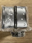 Emtek 91014US10B 4" X Plain Bearing Mortise Hinge -pair Lot Of 13- Read. Fixed Price $101.99.