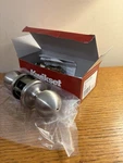 Kwikset 730CA 15 Rcal Circa Privacy Door Knob Satin Nickel - Low Flat Rate Ship. Fixed Price $14.95.