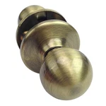 Kwikset Polo Passage Door Lock Antique Brass Round Knob. Fixed Price $5.75.