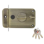 Locking Solutions And Systems Antique Brass Ultra Xl+ Twinbolt 1CK Deadbolt. Fixed Price $217.22.