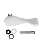 Brixwell Patio Door Handle Thumbturn Kit,white FINISH,3-15/16" Hole Center. Fixed Price $14.97.