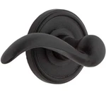 Ageless Iron Loch Rosette Passage With Tine Lever Black - Left Handed. Fixed Price $60.00.