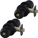 Copper Creek Matte Black Door Knobs - Keyed Entry Function, Locking Knob.... Fixed Price $43.05.