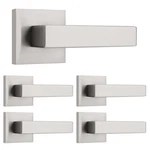 Probrico 5 Pack Stain Nickel Dummy Handle For Closets French Doors,square. Fixed Price $71.95.