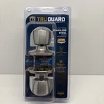 Tulip-style Knob Privacy Lockset Stainless Steel Tru Guard. Fixed Price $9.99.