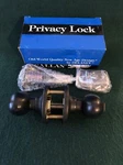 Callan 102T-CA-US10BE Privacy Lock Doorknob Set Carlyle Edged Oil Rubbed Bronze. Fixed Price $12.50.