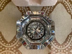 Vintage Baldwin Clear Crystal Knob With Antique Nickel Finish Stem - Box. Fixed Price $23.99.