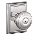 Schlage F40-AND-ADD Andover Privacy Door Knob Set Chrome. Fixed Price $40.00.