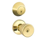 Schlage JC60-V-BYR-605 Single Cylinder Keyed Entry Lock Deadbolt,. Fixed Price $78.95.