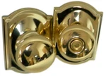 Schlage F40PLY605CAM Camelot Collection Plymouth Privacy Door Knob Polish Brass. Fixed Price $38.40.