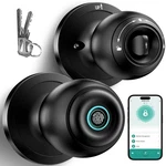 3-IN-1 Smart Door With Fingerprint Unlock, Knob, .... Fixed Price $56.73.