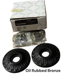 Baldwin Estate Rose 5019-102 Oil Rubbed Bronze Finish Pair (2) Handle Ring Nos. Fixed Price $24.99.