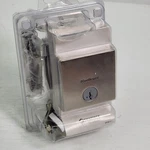 Kwikset Downtown Low Profile Satin Nickel Square Contemporary Deadbolt Door Lock. Fixed Price $28.39.