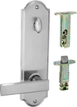Weslock 06600--PNSL20 Mansion/philbrook Interior Entry Handle, Satin Nickel. Fixed Price $80.99.