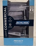 Schlage Privacy Light Commercial Bed/bath Door Handle. Fixed Price $22.99.