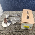 Kwikset SL7000LY Lh 15: Layton Lever - Pull Only Safe Lock. Fixed Price $27.00.