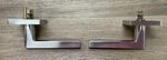 Emtek 5210HLOLHUS15 Helios Left Privacy Lever Set - Satin Nickel *read*. Fixed Price $56.99.