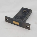 Vintage Brass Mortise Deadbolt Thumb Lock Interior Door Hardware. Fixed Price $18.00.