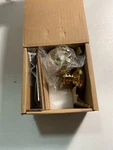 Baldwin HD.ROU.TRR.003 Polished Brass Half-dummy Knob With Traditional Rose. Fixed Price $39.60.