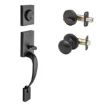 Copper Creek Fashion Tuscan Bronze Door Handleset W/ Colonial Knob FZ2610XCK-TB. Fixed Price $49.88.