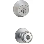 Kwikset 695T 26D Cp Double Cylinder Deadbolt Combo Pack With Tylo Entry Knob .... Fixed Price $58.05.