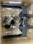 Kwikset 740SALSQT-514S Singapore Door Lever W/ Smartkey Matte Black. Fixed Price $51.46.