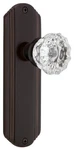 Nostalgic Warehouse Deccry Sd Nk Vintage Fluted Crystal Single - Bronze. Fixed Price $142.50.