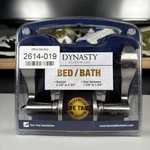 Dynasty Hardware HER-30-US15 Heritage Lever Privacy Set Satin Nickel New. Fixed Price $26.95.