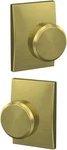 Schlage Bowery Passage Door Knob Set With Decorative Century Trim FC21 Bwe. Fixed Price $21.99.