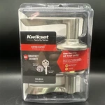 Kwikset 94050-673 Entry Door Lockset Lever Smartkey Satin Nickel. Fixed Price $21.00.