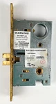 Baldwin 6375.003 Entry Mortise Lock Less Cylinder Lh Polished Brass New 1007. Fixed Price $124.50.