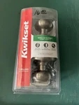 Kwikset 92001-509 Passage/hall/closet Knob Satin Nickel. Fixed Price $14.99.