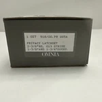 Omnia - Privacy Latchset 918/00 PR5A US10B Antique Brass. Fixed Price $50.00.