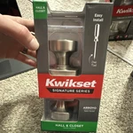 Kwikset Arroyo Satin Nickel Hall/closet Passage Door Knob 97200-933. Fixed Price $19.45.