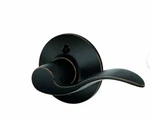 Schlage F170-ACC-716 Rh Accent Right Hand Non-turning Lever One-side Aged Bronze. Fixed Price $15.99.