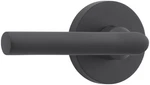 Baldwin Pv.tub.crr Tube Privacy Leverset With Contemporary Round Rose Satin Blac. Fixed Price $57.11.