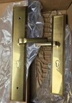 Emtek 1L1R53U Brass Modern Door Configuration Patio Multi Point Trim Handleset. Fixed Price $180.00.