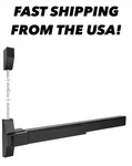 Ironwalls Surface Vertical Rod Panic Bar, Black 27-41" Commercial Door Push. Fixed Price $69.99.