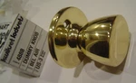 Lot Of Nos - Kwikset 488B Bright Brass Bel Air Series Half Dummy Door Knob. Fixed Price $8.00.