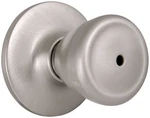 Tulip Privacy Brass Door Knob Satin Silver Nickel. Fixed Price $34.65.